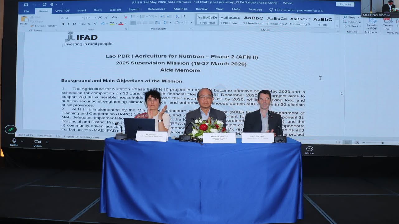 Agriculture For Nutrition Project Phase II - AFN II